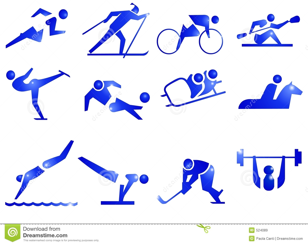 Sports Icon Symbols