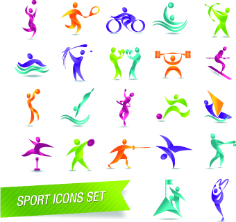 Sports Icons Vector Free Download