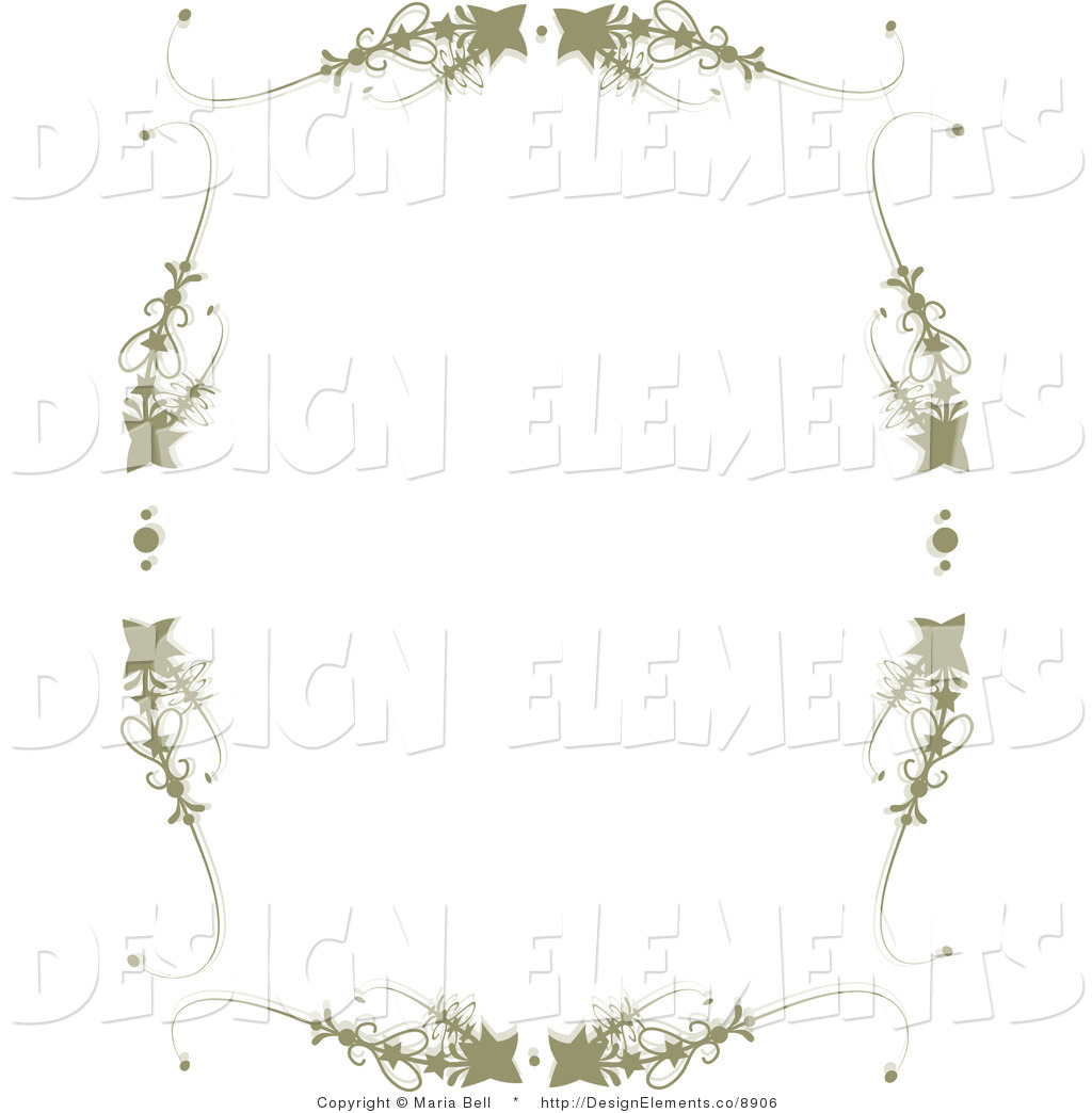 Star Border Clip Art