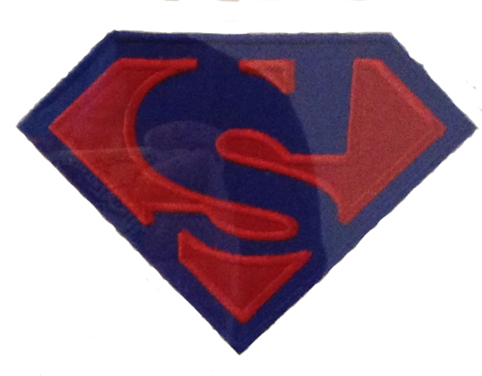 Superman Applique Embroidery Design