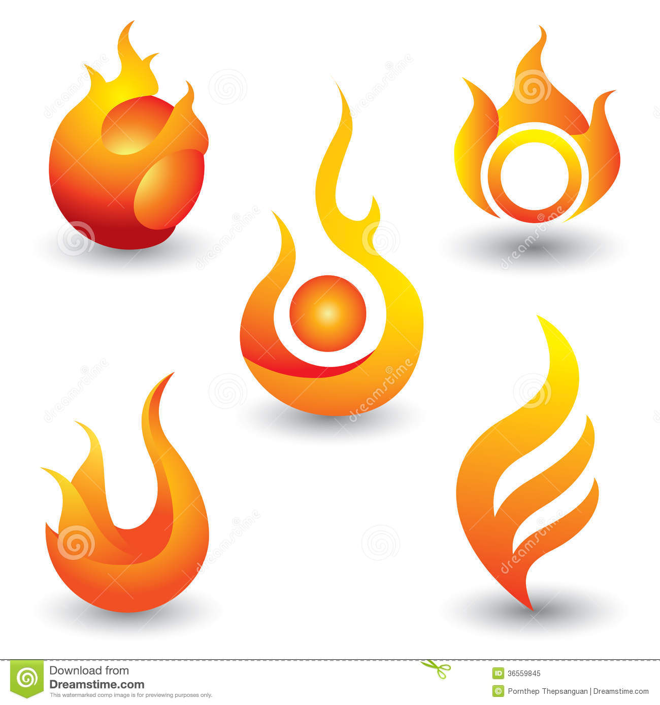 Symbol Fire Flame Icon