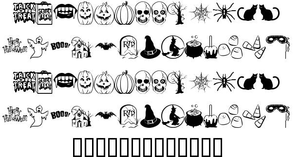 10 Halloween Trick Or Treat Fonts Images