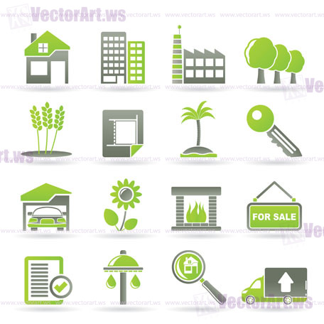 Vector Building Icons