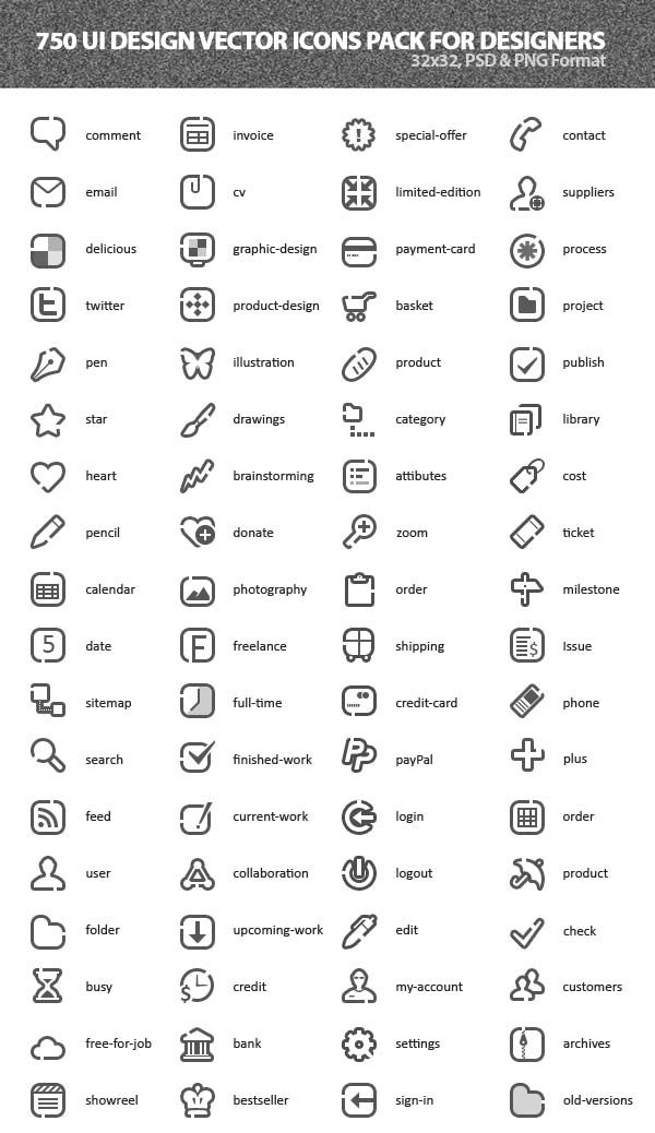 Vector Icon Pack