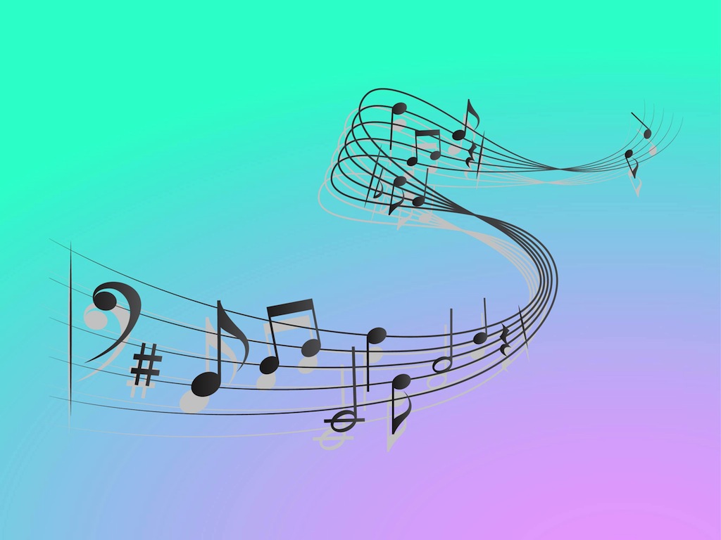 Vector Music Notes Symbols