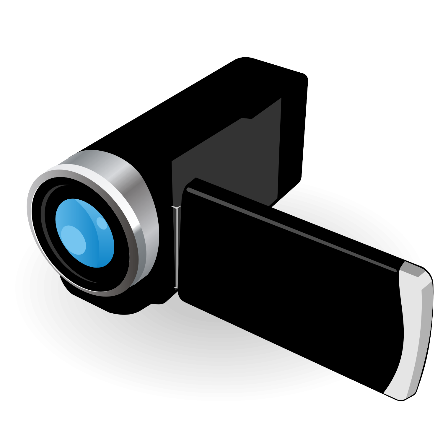 Video Camera Icon Vector Free