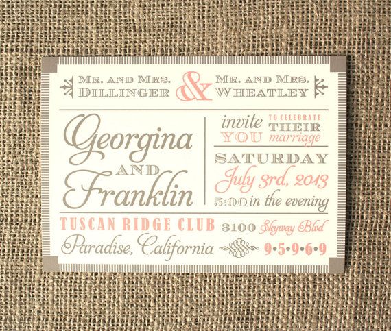 Vintage Wedding Invitation Font Vintage Wedding Invitation Font