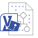Visio File Icon