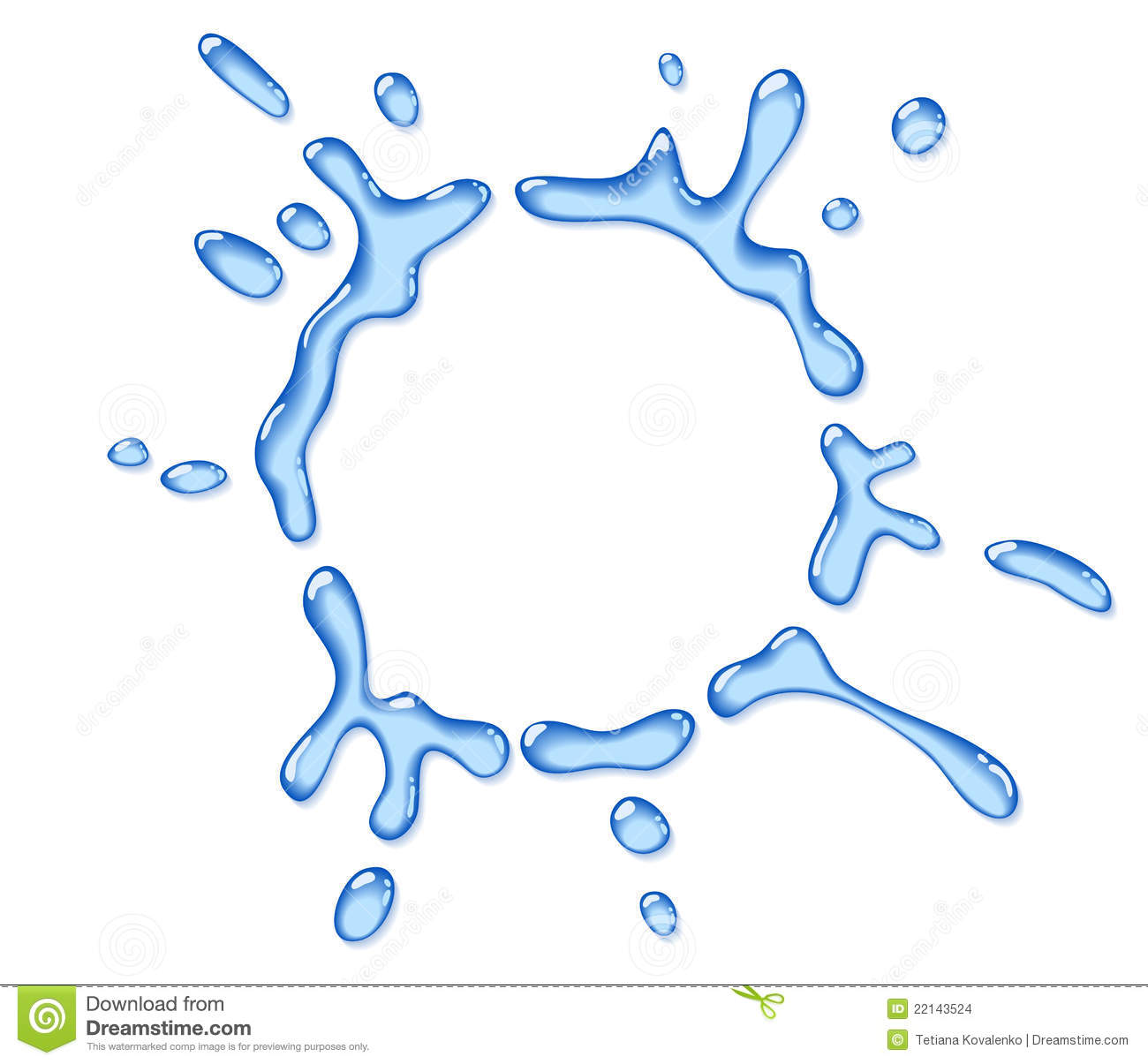 Water Splash Vector