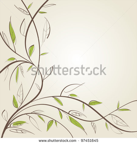 Willow Tree Branches Drawing