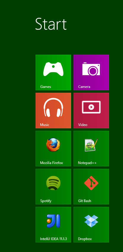 Windows 8 Change Tile Icon