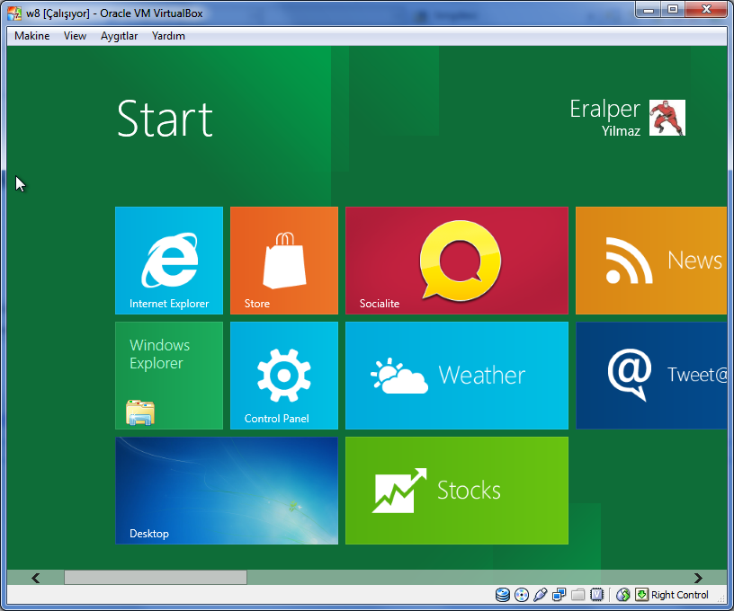 Windows 8 Metro Desktop Icons