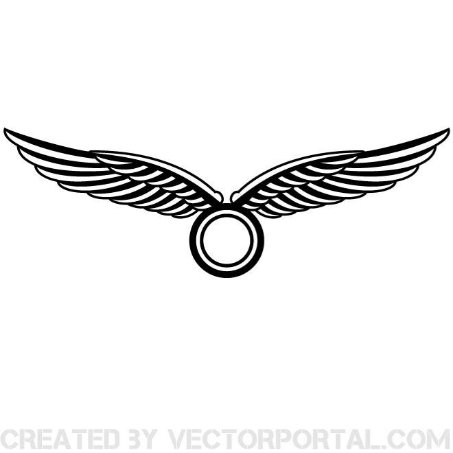 Wings Vector Logo Design