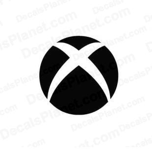 Xbox Logo Black and White