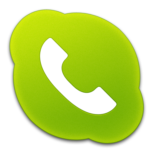 Yellow Phone Icon