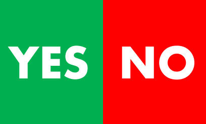 Yes No Communication Board