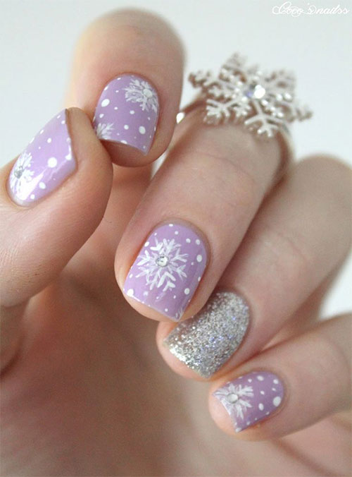 2015 Winter Nail Art Designs