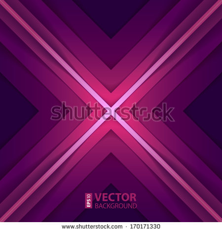 Abstract Purple Triangle