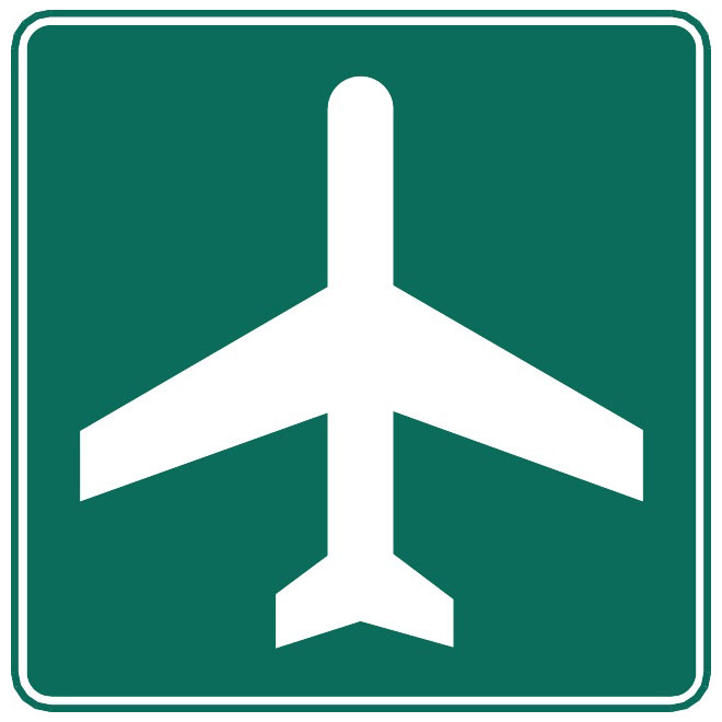 Airport Signs Clip Art
