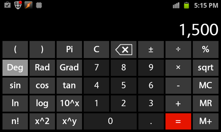 Android Calculator App