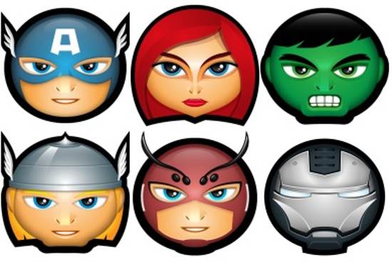 Avatar Icon Super Hero