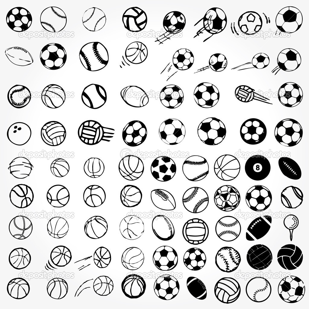 Balls Sports Icon Symbols