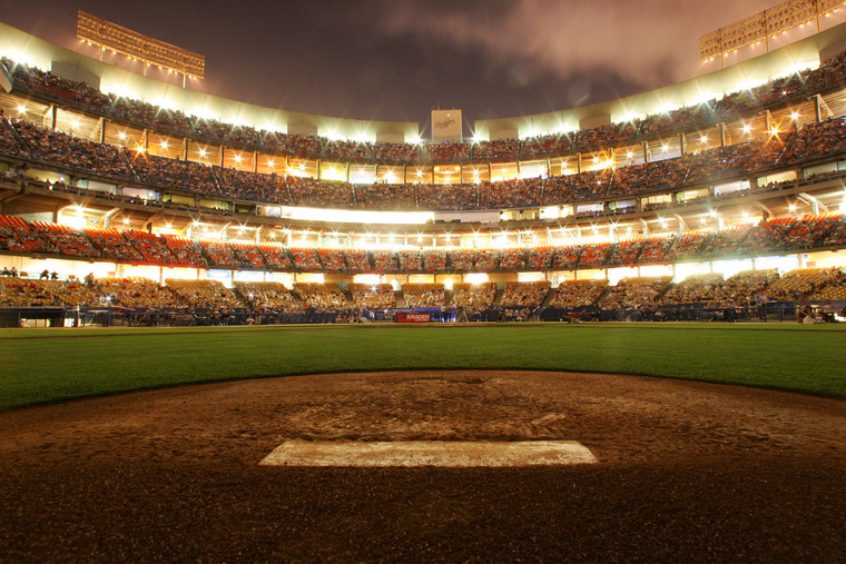 Baseball Stadium From Pitcher