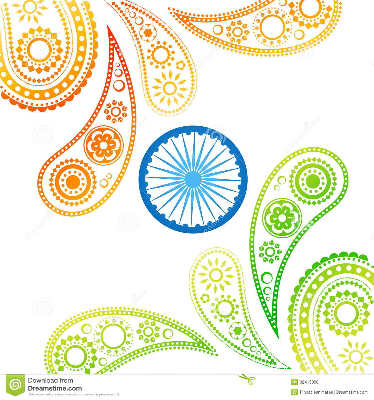 Beautiful Indian Flag