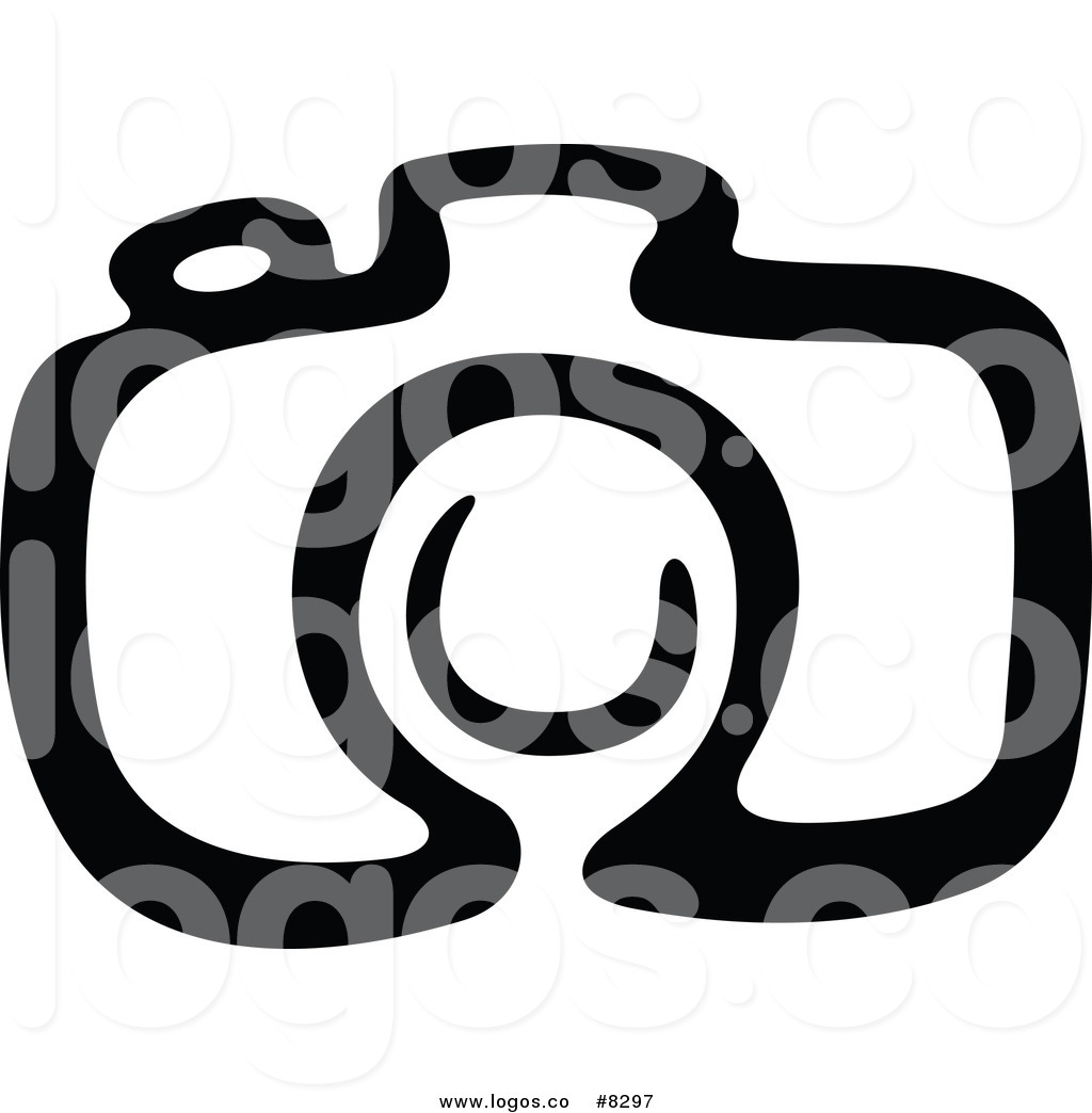 Black and White Camera Clip Art Free