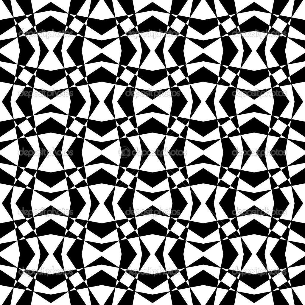 Black and White Geometric Designs