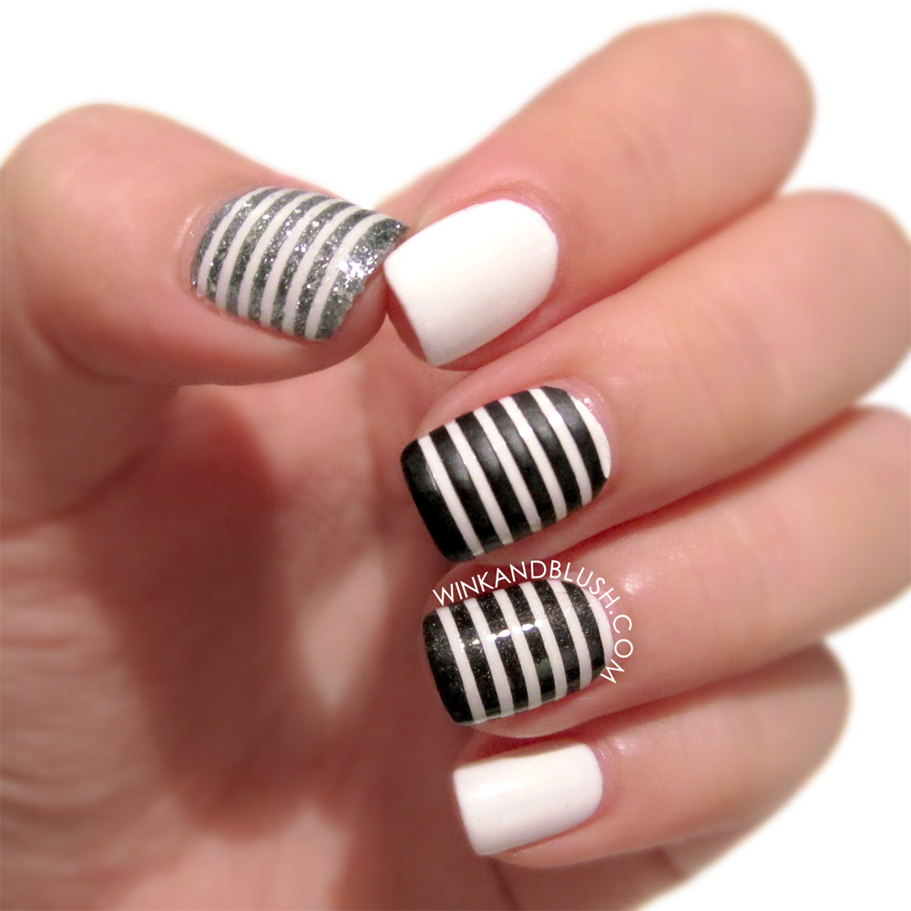 Black and White Nail Designs Tumblr