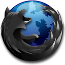 Black Firefox Icon Black Firefox Icon