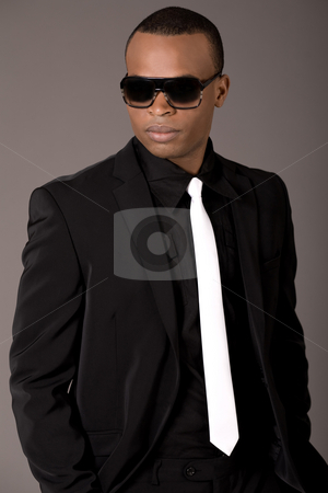 Black Man in Business Suit Black Man in Business Suit