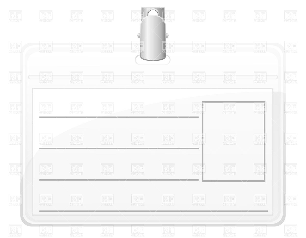 Blank Name Badge Templates