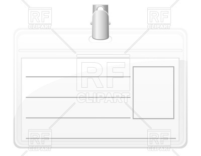 Blank Name Badge Templates