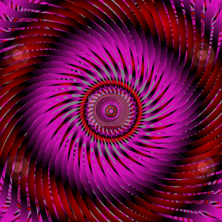 Blue and Purple Swirl Abstract