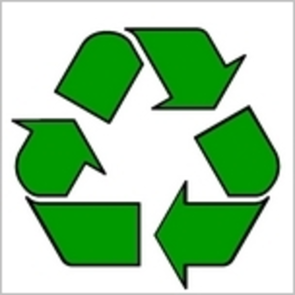 Blue Recycling Symbol Recycle Logo