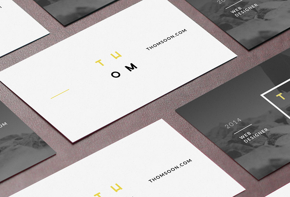 Business Card Mockup Free