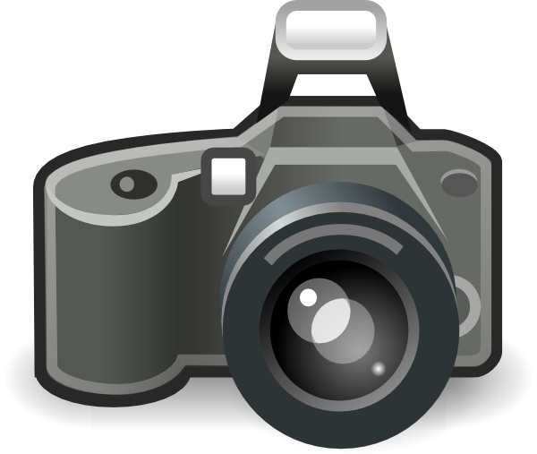 Camera Clip Art with Transparent Background