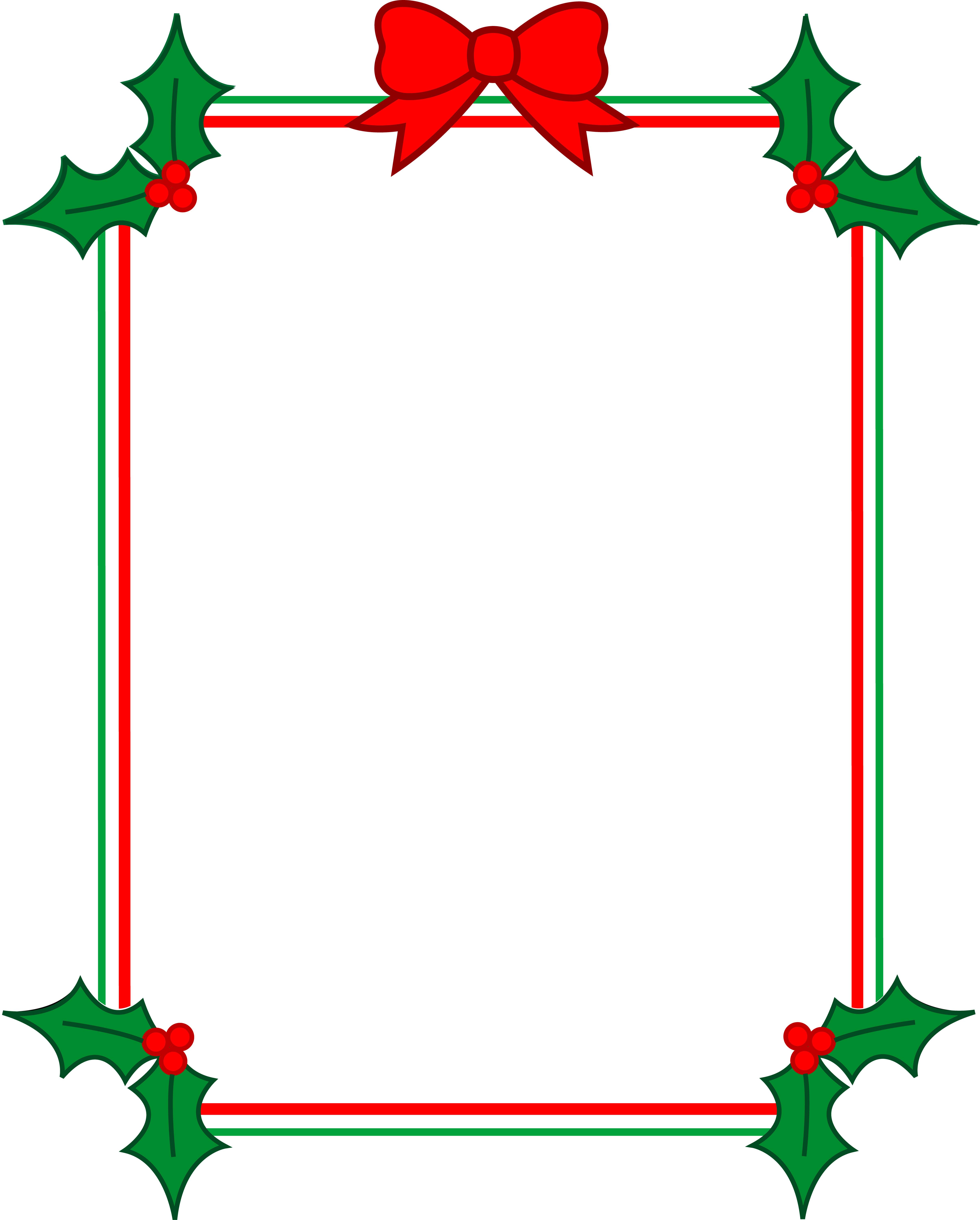 Christmas Border Clip Art