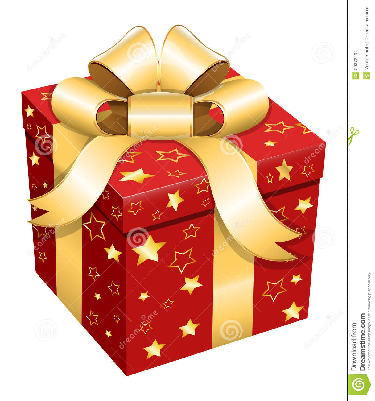 Christmas Gift Box Vector