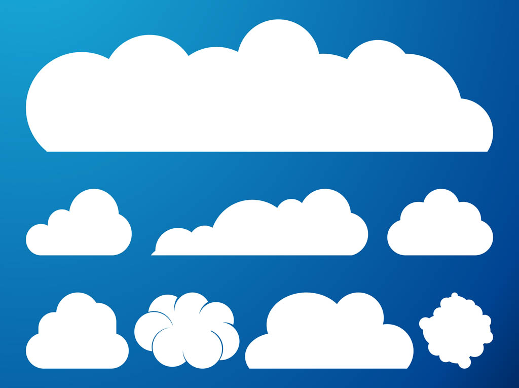 Cloud Vector Clip Art Free