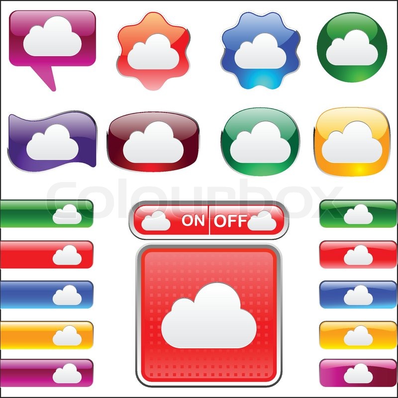 Color Button Icons Color Button Icons
