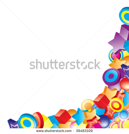 Colorful Corner Border Designs Colorful Corner Border Designs