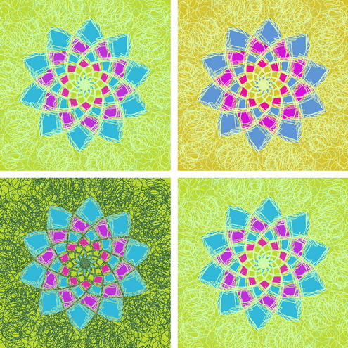 Colorful Flower Pattern