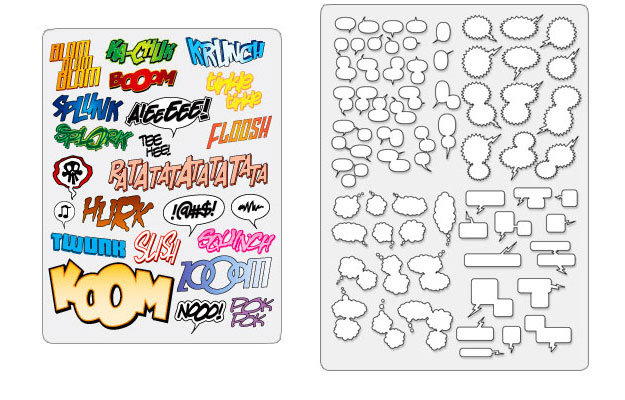 Comic Book Bubble Font Comic Book Bubble Font