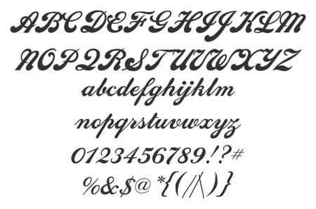 11 Free Font Commercial Script Images