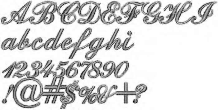 Commercial Script Font Commercial Script Font