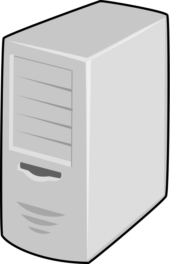 Computer Server Clip Art