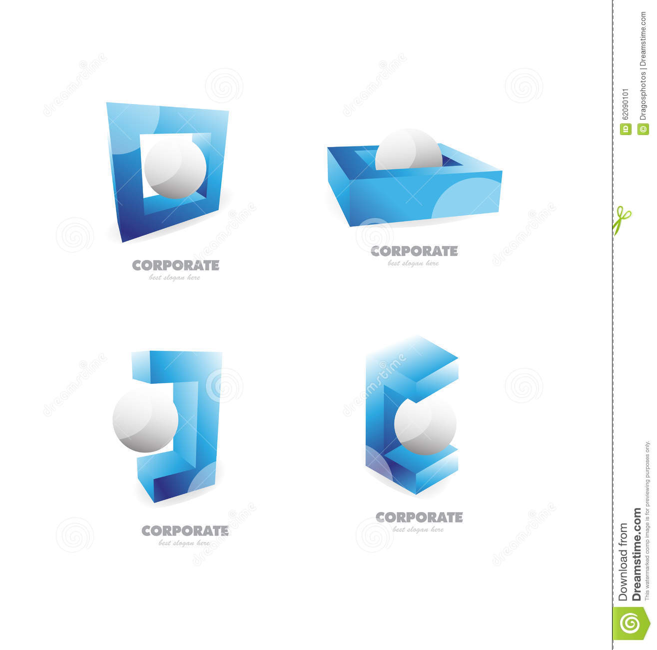 Corporate Vector Logo Elements